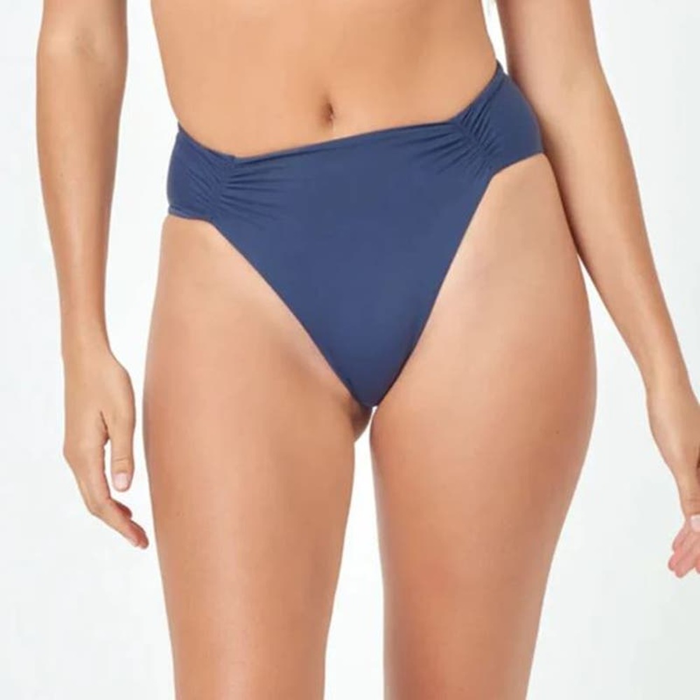 L Space Blue Slate Arlo Bikini Bottom NWT Size Small